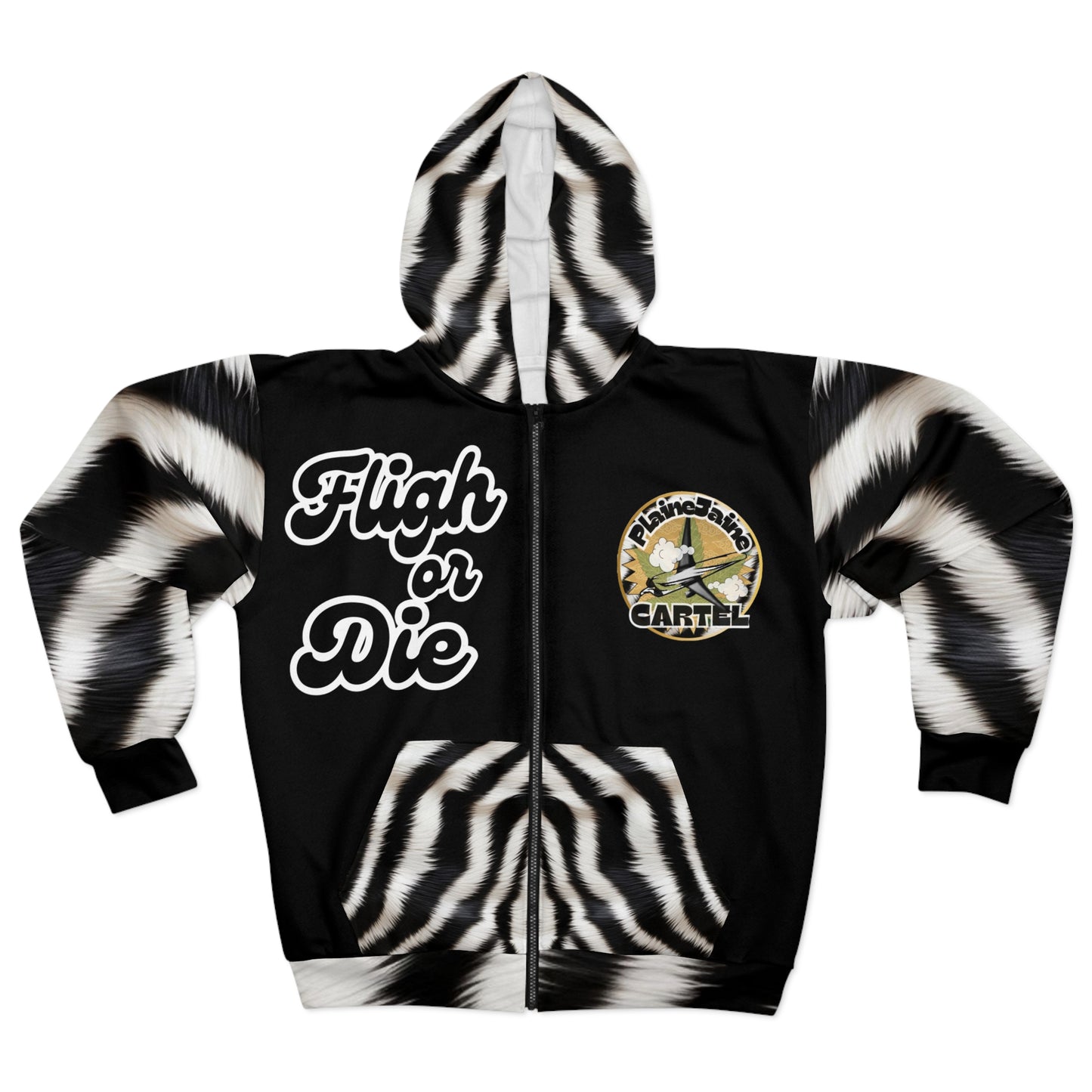 Plaine Jaine Cartel “Oreo Tiger DR!P w/ Black,” Hoodie