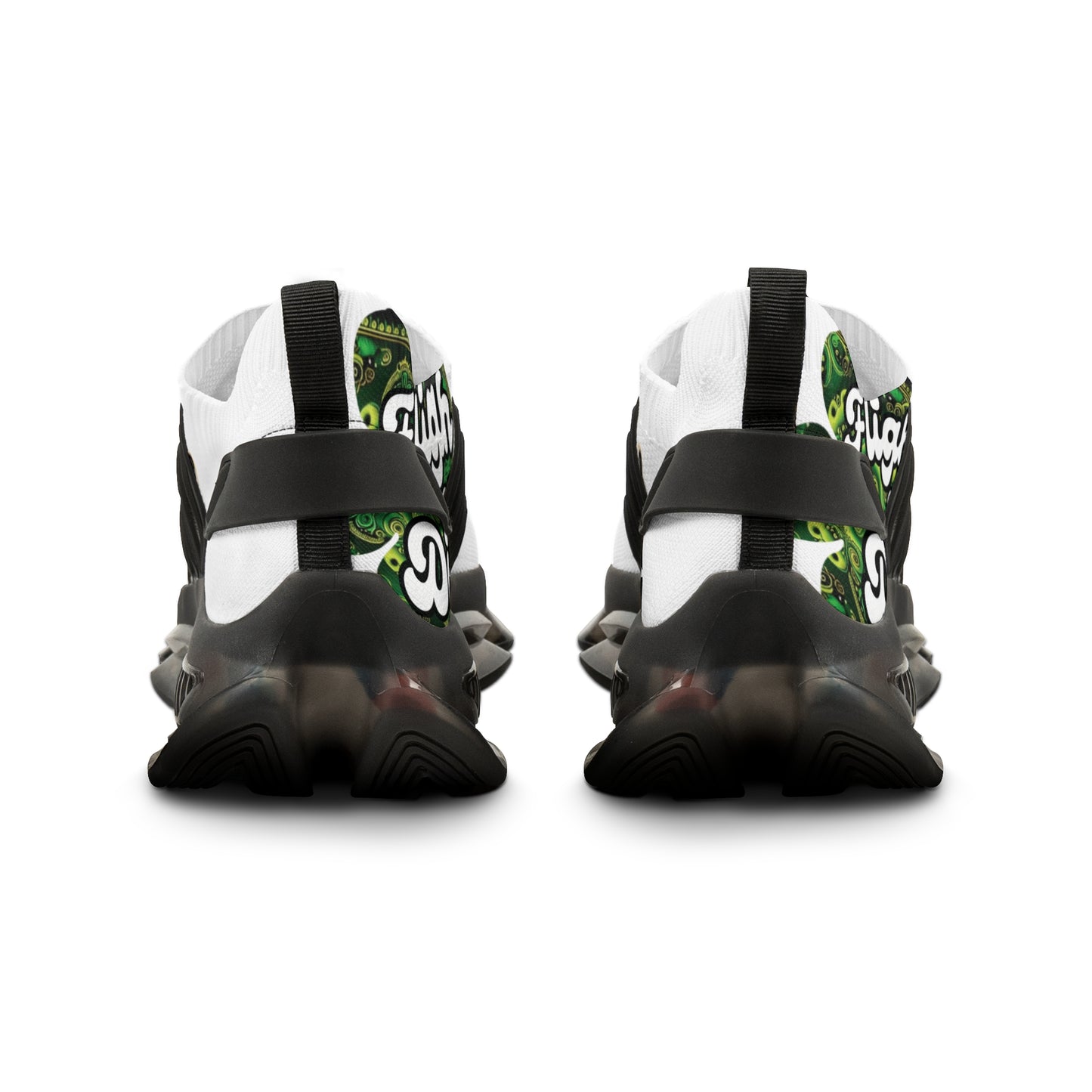 Plaine Jaine Cartel “EYE Love Jamaica,” (La Blanca) MoonWalker Sneakers