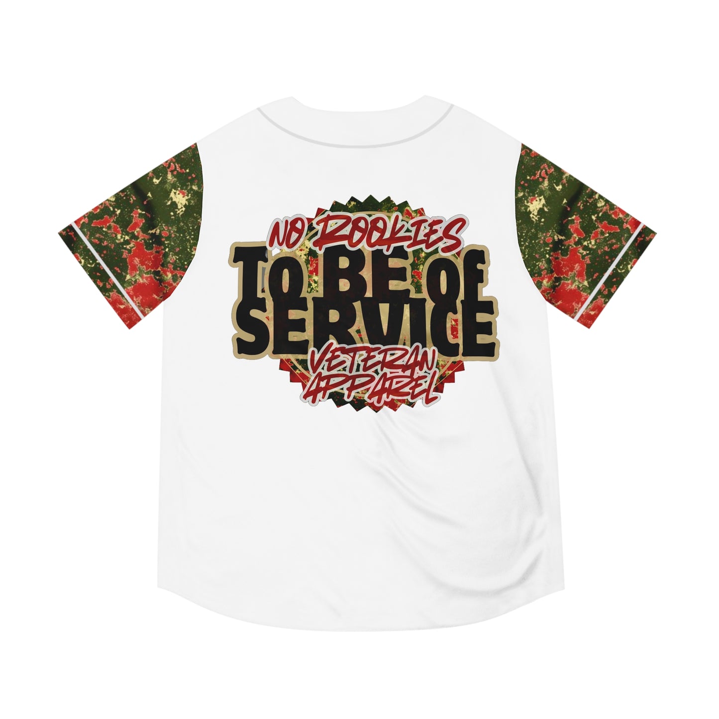 No Rookies “Service Before Self” Baseball Jersey
