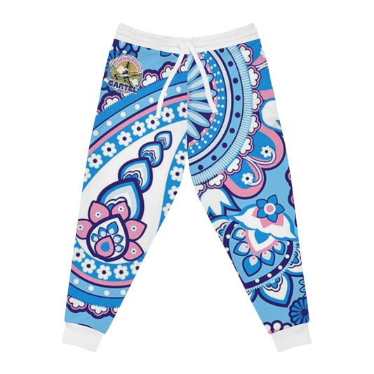“SkyTryP Bleu Paisley,” Joggers