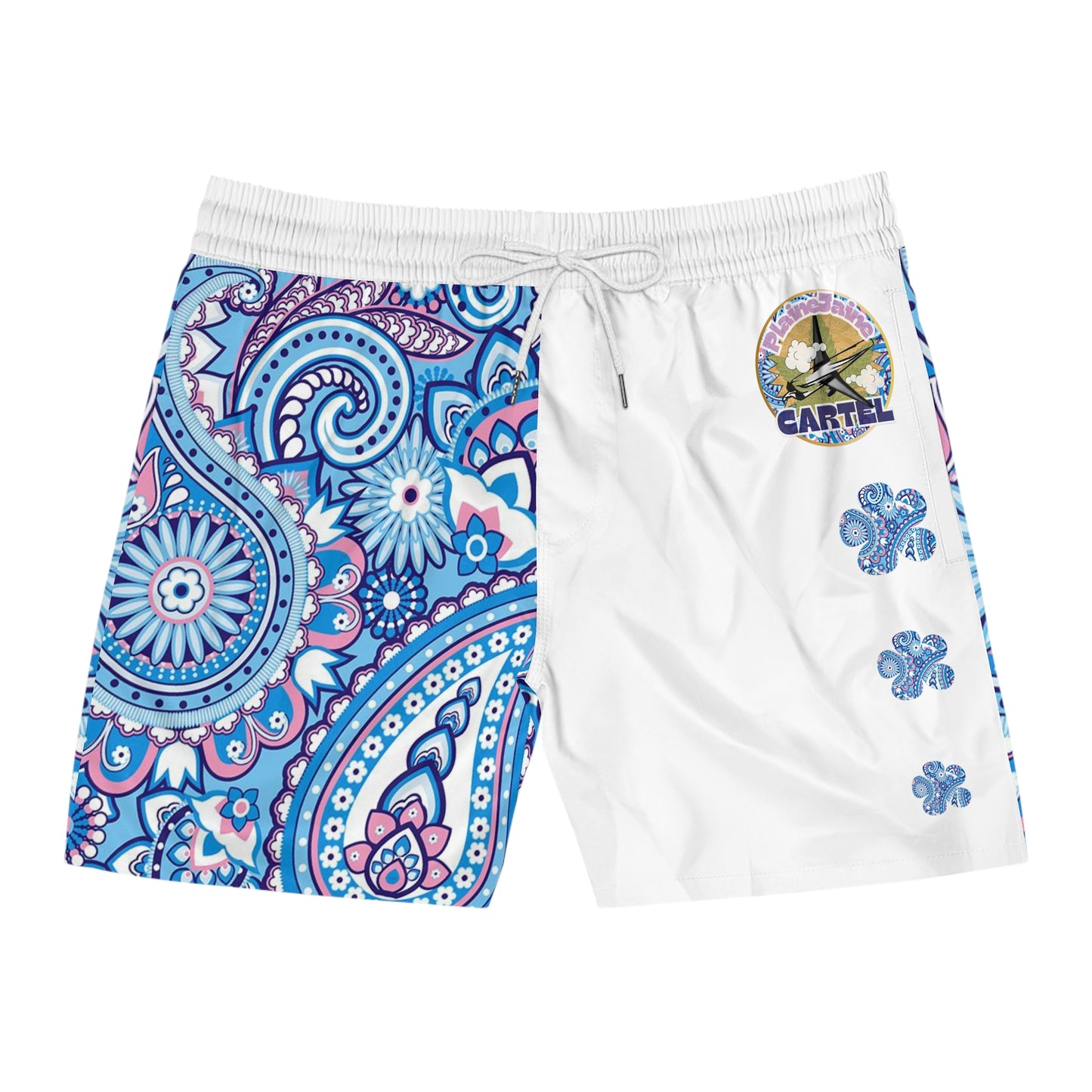 Plaine Jaine Cartel “SkyTryP Bleu Paisley” ZwimDunks