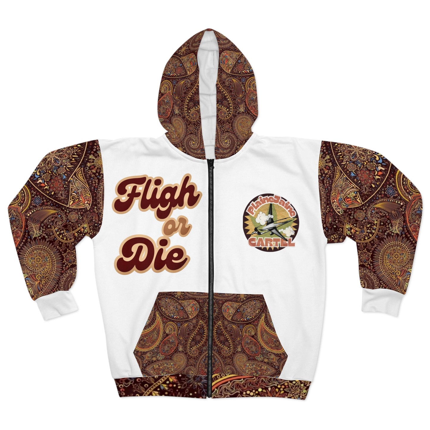 “StarDust Paisley,” Fligh or Die: Plaine Jaine 101, Hoodie