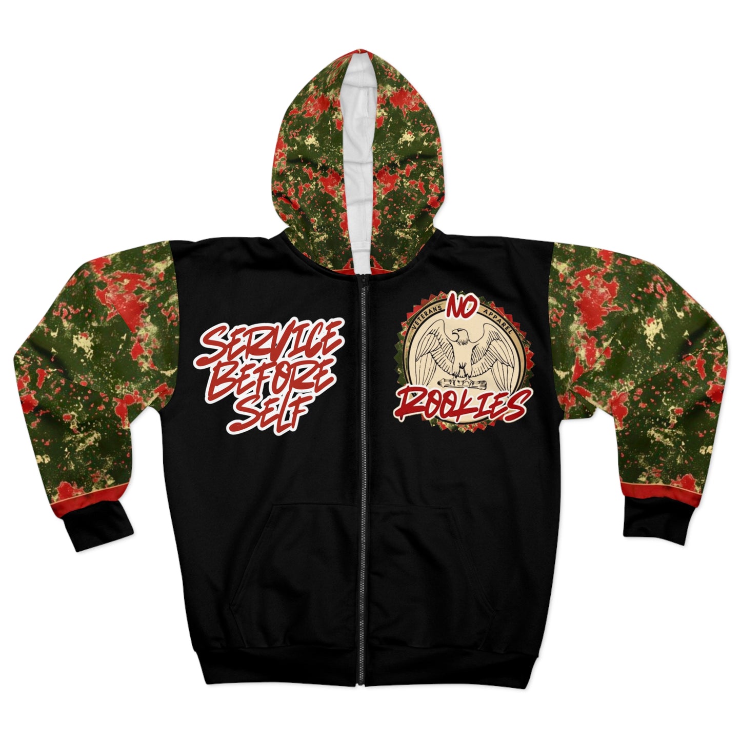 No Rookies “Service Before Self,” Hoodie