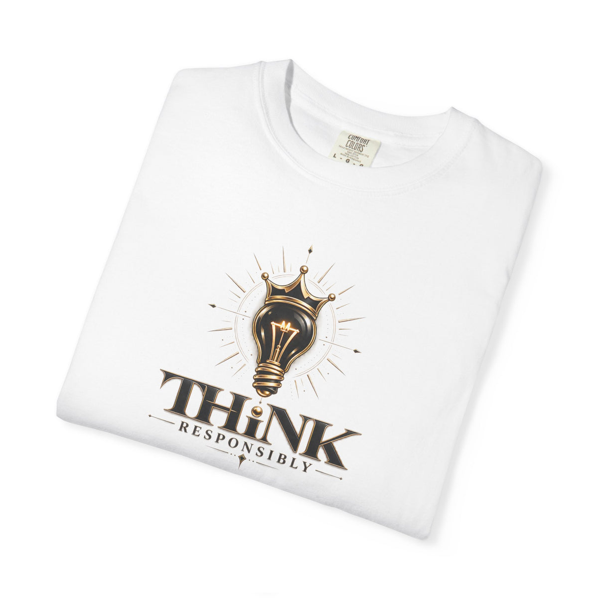 SFH Essential 002 — “THiNK Before You Follow” Heavyweight Tee