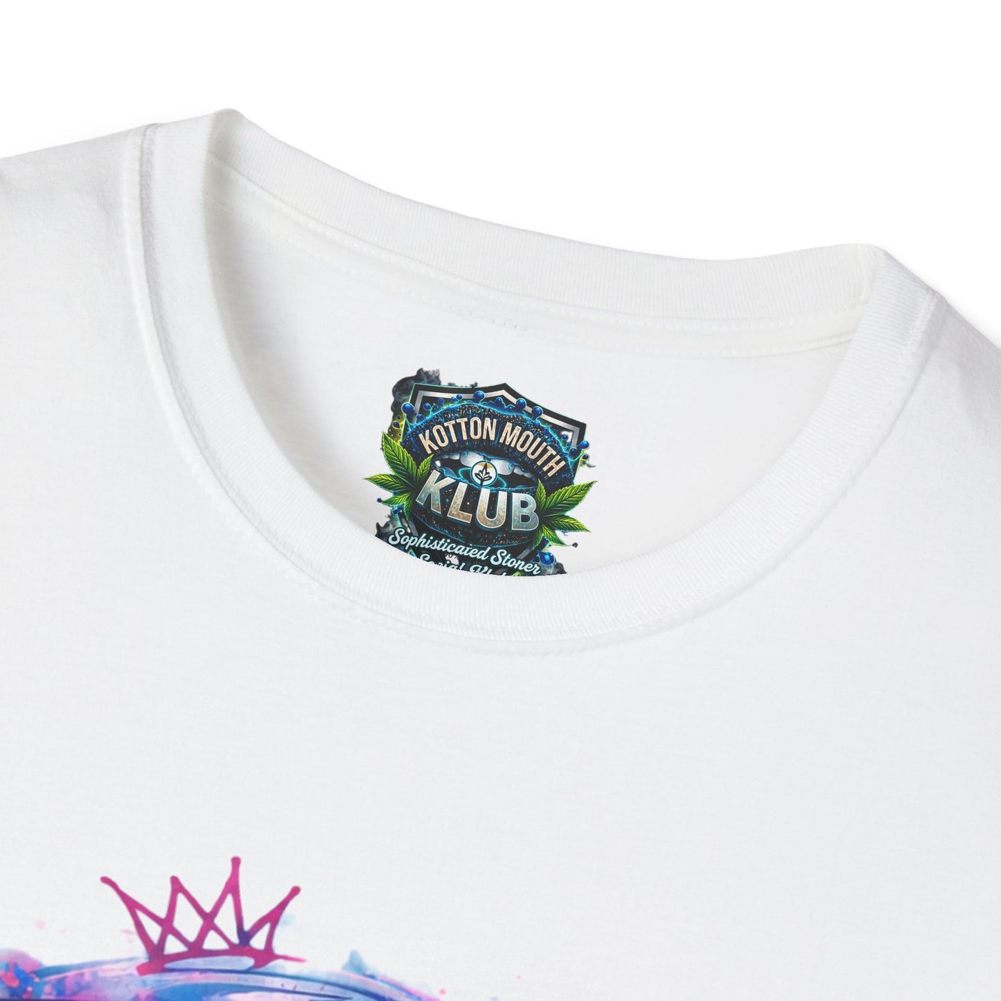 THINK Responsibly Tee by KMK (Pink/Turquoise)