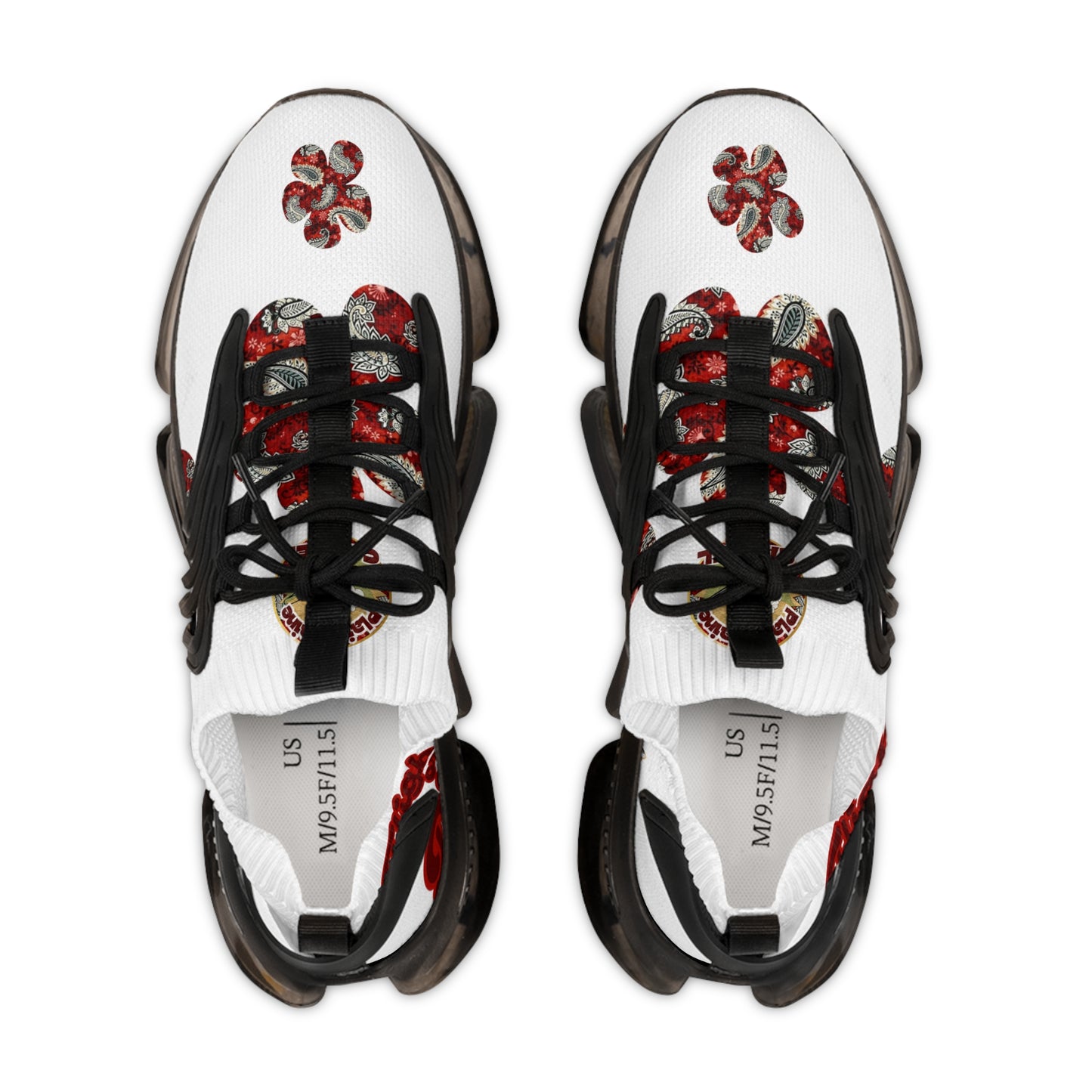 “Crimson Crow” (La Blanca) MoonWalker Sneakers