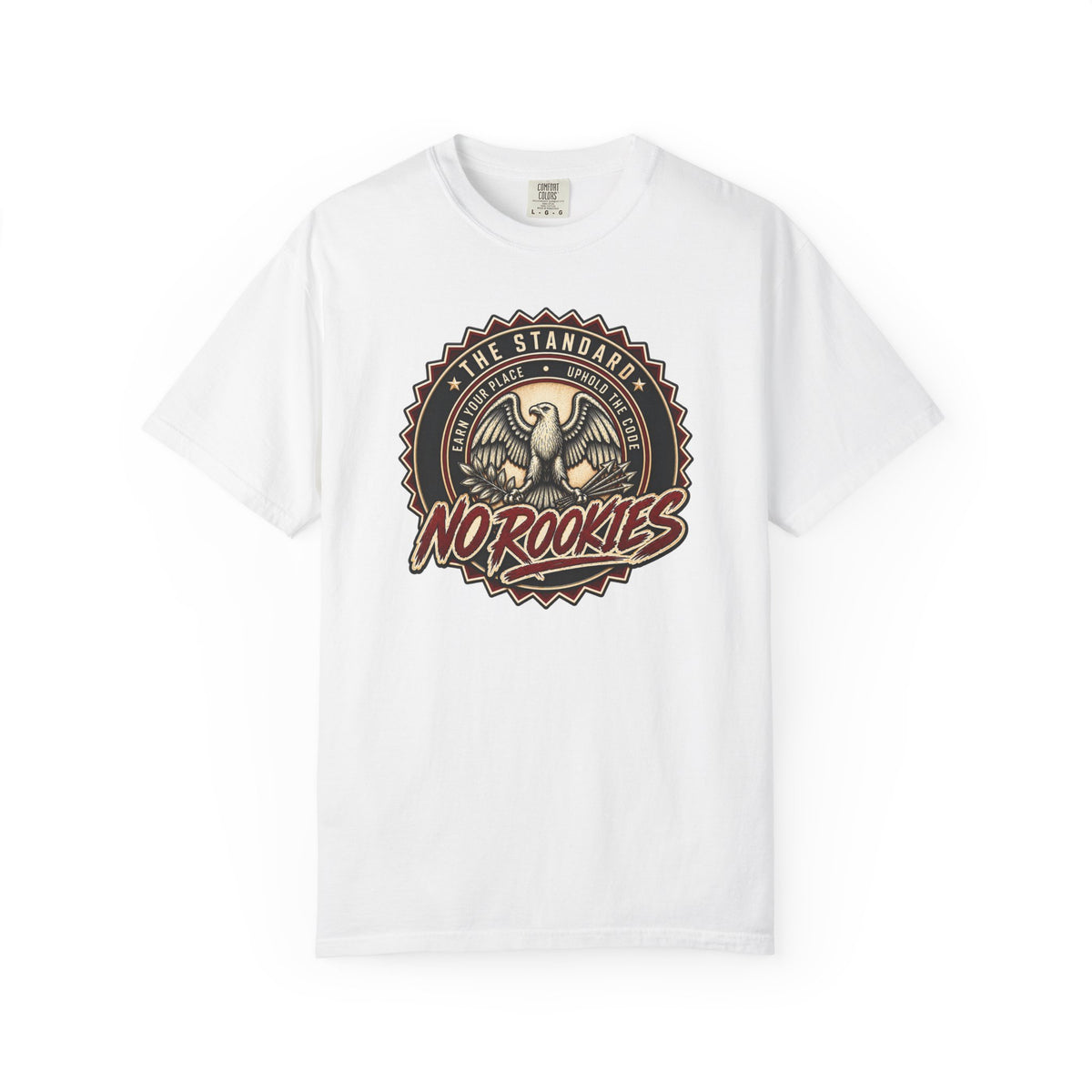 SFH Essential 004 — NoRookies: “The Standard” Heavyweight Tee